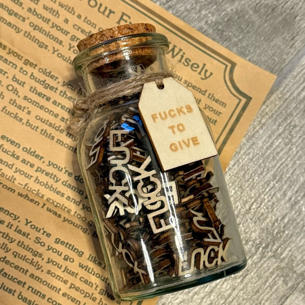 Jar of fucks to give - Picture 3 of 5